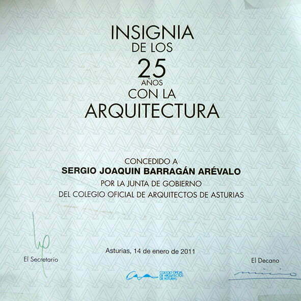 25 años arquitectura SERGIO BARRAGAN